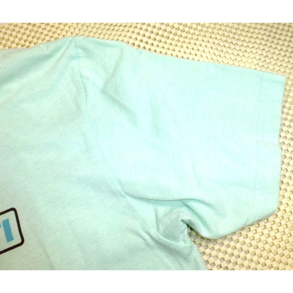 Yeti Mens Fishing Graphic T-Shirt Light Green Large Cotton/Polyester Blend - Picture 4 of 7